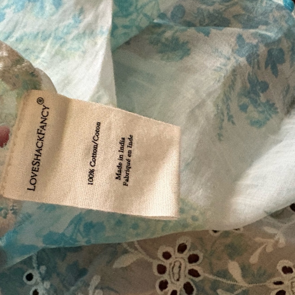 NWT LoveShackFancy Mauro Floral Top - Picture 6 of 6